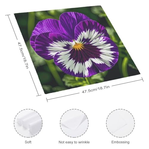 Servilletas de Tela Pansy Perfection 4 piezas miniatura 2