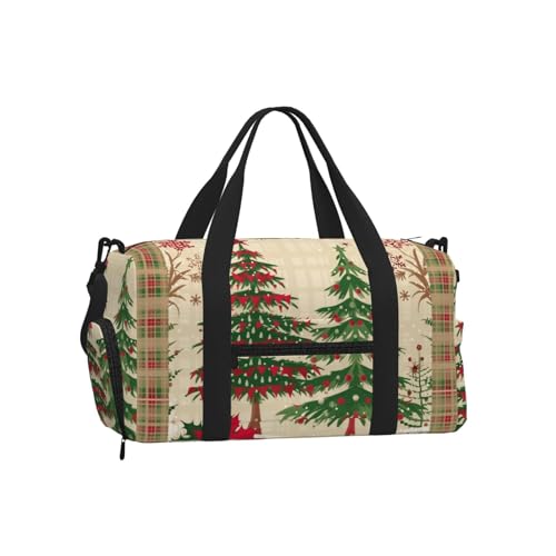 Bolsa de viaje de fin de semana con compartimento para zapatos de deporte
