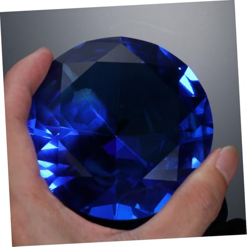 Diseño único en cristales de diamante azul para centros de mesa 2