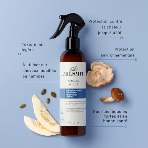Curlsmith Miracle Shield spray anti-pollution cheveux bouclés
