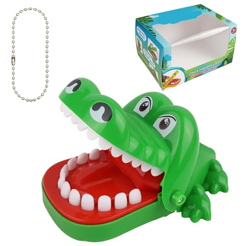 Krokodil Spiel Zähne, Kroko Doc Brettspiel - Geschicklichkeitsspiel Für Kinder Ab 3 Jahre, Spannendes Familienspiel Für Partys & Reisen, Ideal Als Kindergeburtstag Geschenk (Wie Looping Louie) Krokodil Spiel Zähne, Kroko Doc Brettspiel - Geschicklichkeitsspiel Für Kinder Ab 3 Jahre, Spannendes Familienspiel Für Partys & Reisen, Ideal Als Kindergeburtstag Geschenk (Wie Looping Louie)
