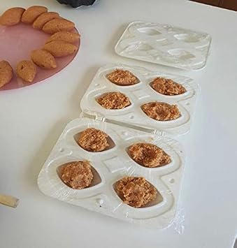 5DM-Practical Stuffed Meatballs - Filled Cookie Making Apparatus 3 Pieces