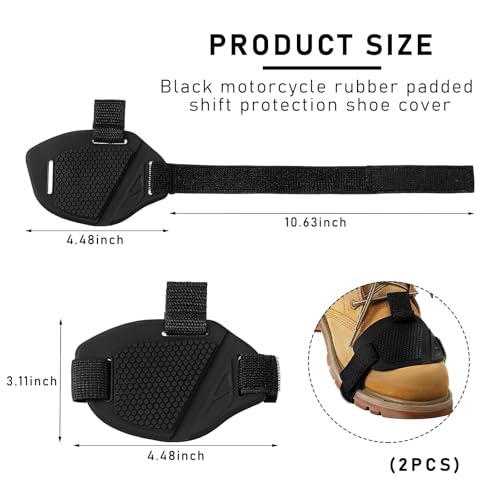 KVAEY Motorcycle Shift Pads 2-Pack