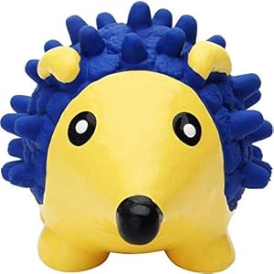 PSK PET MART Dog Latex Squeaky Hedgehog Toy (Large)