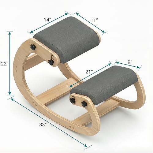 image for NYPOT Ergonomic Kneeling Chair with Adjustable Seats - Knee Chair for 