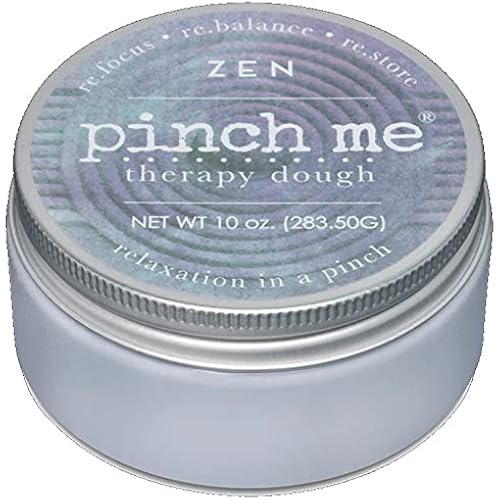 Pinch Me Therapy Dough - Holistic Aromatherapy Stress Relieving Putty - 10 Ounce (Zen)