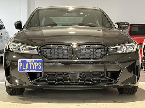 Image of CravenSpeed Platypus License Plate Mount Compatible with BMW 3 Series 2023-2026 [G20 LCI] | No Drilling | Installs in Seconds | Made of Stainless Steel & Aluminum | Made in USA
