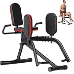 ERGOLIFE 6 Resistances Hip Abduction Machine for Home Office Inner Thigh Exercise Equipment Glute Training Machine for Sedentary/Postpartum Recovery