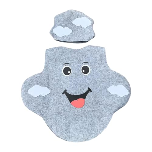 rockible Disfraz de Clima para niños, Disfraz para actuación, Carnaval, Juego de rol