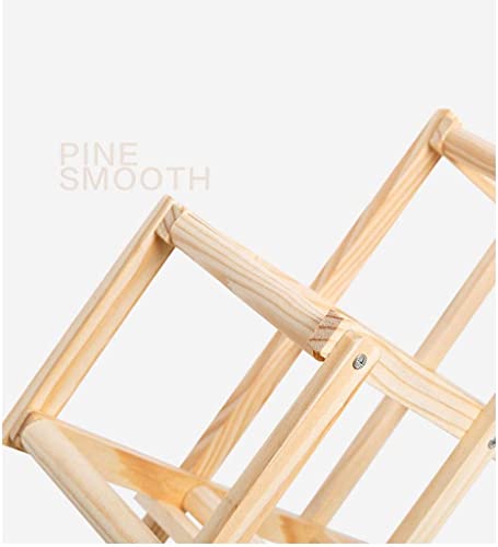 Soporte para botellas de vino RUVOO de madera para 10 botellas miniatura 3