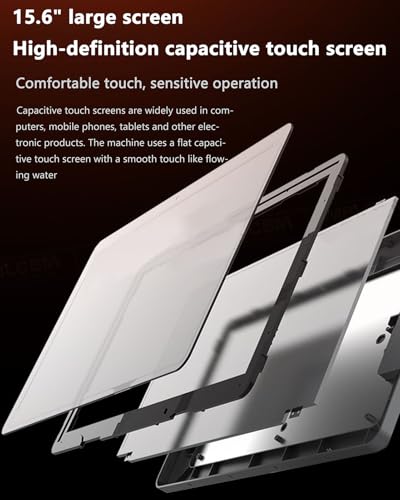 Image of 15.6 inch Touch Screen Cash Register,Adjustable Angle,POS Cash Register,for Retail, Restaurant,Store