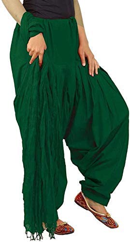 abrav Cotton Patiala with Dupatta Set Traditional Punjabi Style Free Size-picture-15