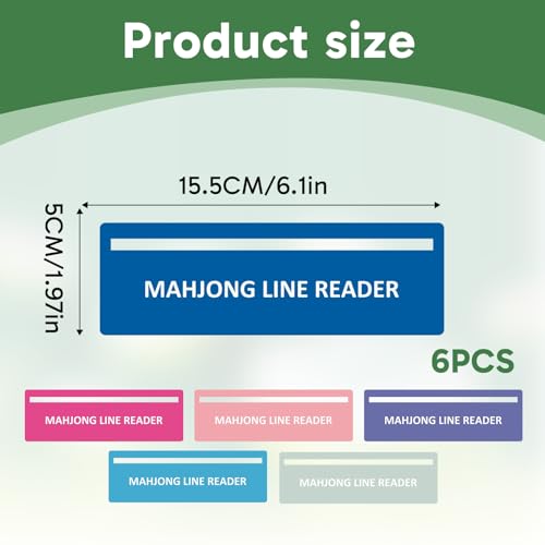 6 Pack Mahjong Line Finder guía fácil para principiantes miniatura 2