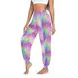 Plusieurs occasions : ce pantalon de survêtement taille haute pour femme est idéal pour le yoga, le pilates, l'exercice d'aérobic, la danse, le cyclisme, les étirements, les fêtes sur la plage, les vacances ou tout simplement pour se détendre à la maison.