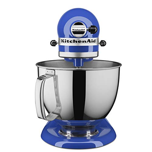 Image of KitchenAid KSM150PSTB Artisan Series Stand Mixer with Pouring Shield, 5 quart, Twilight Blue