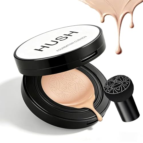 New Foundation for Older Women，Perfect for Light-Medium Complexions，Cosmetic Glow Foundation，Air Cushion CC Cream - BB Cream Foundation Makeup Moisturizing Concealer Long-Lasting Full Coverage (1pcs)