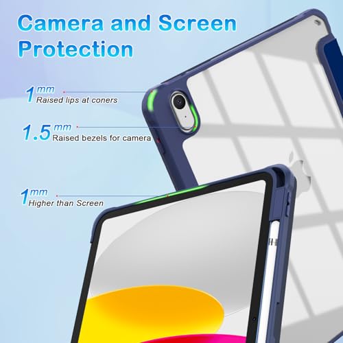 Protection iPad 10e génération légère et transparente contre les rayures - 5