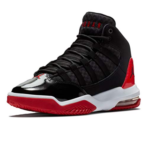 Nike Jordan MAX Aura, Niño, Multicolor (Black/Black-Gym Red-White 6), 37.5 EU
