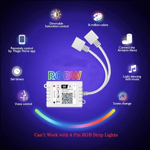 GIDEALED Smart WiFi RGBW LED Controller thumbnail 2