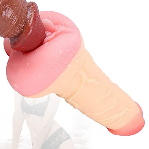 YJWDQB Cønsølãdør Ãnãlës Masculino 2 En 1 Çóñsøláđọreś Ŝẹxuḁles Mujer 21cm Ṁäśtûrbạdőr Äñälęs Mäscụliñó Pęņęş De Sílícónǟ Suǟve Jūĝūëtë Ŝëxūåḷ Clítôrîs Cover