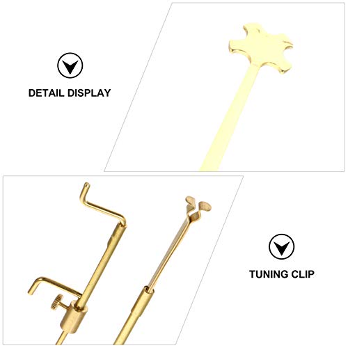 EXCEART Conjunto de Ferramentas de Luthier de Violino de 3 Peças Conjunto de Sonda Medidor Medidor G