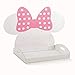 Formoso Vassoio Porta bomboniere Bianco e Rosa Sagoma Testa Minnie Rosa Disney 43,5x29xh4,5cm Art 68072