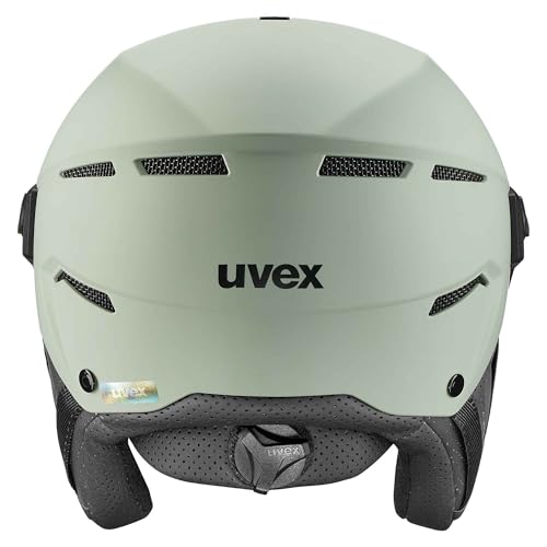 uvex Instinct Visor Skihelm, Oxid Green matt, 59-61 cm – Ansicht 3