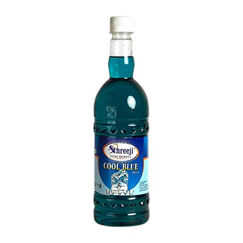 Image of SHREEJI Cool Blue Syrup Mix with Water for Making Juice Pet Bottle, 750, Liquid