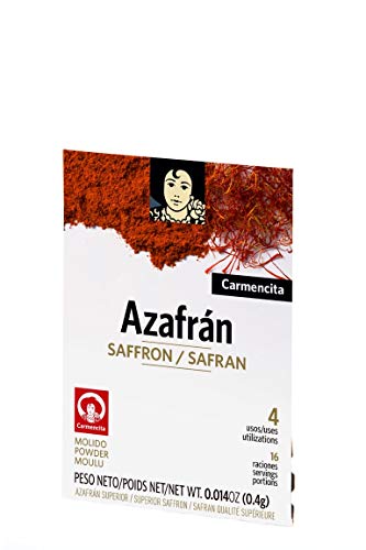Carmencita Spanish Azafran Ground Saffron 400mg Packet