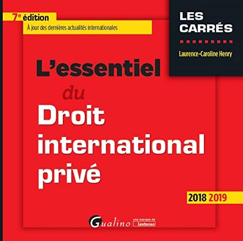L'essentiel du droit international privé