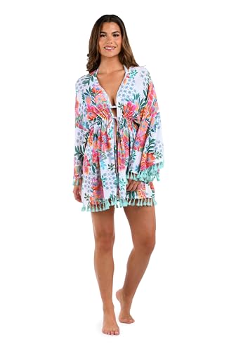 La Blanca Women's Kimono Swimsuit Cover Up3