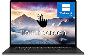 Microsoft Surface Laptop 3 Touchscreen-Computer, 13, 5 Zoll (2256 x 1504) PC, Intel Core i5-1035G7, 8 GB RAM, 256 GB SSD, Schwarz, US QWERTY Tastatur, Win11 Pro (erneuert)