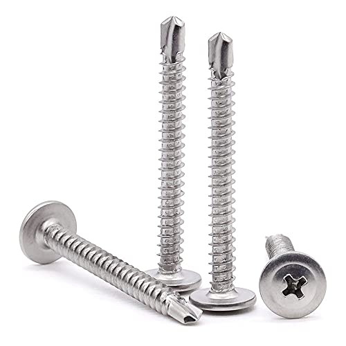 Vis auto-taraudeuses en acier inoxydable 410 Glvaner de 3,8 cm de long durable - 5