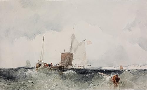 Tableau aux Anglais Bonington impression d'art mural haut de gamme 60x90cm pour interieur elegant