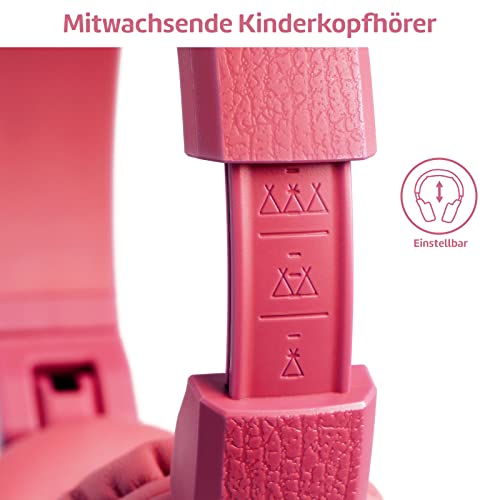 POGS Kopfhörer Kinder mit Kabel | The Elephant | Faltbare robuste Kinder Kopfhörer ab 3 Jahren mit Lautstärkeregler… - Image 6