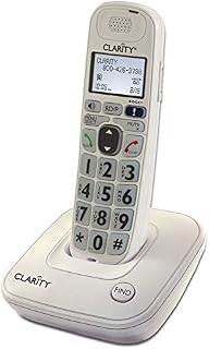 Clarity D704 40db Amplified/Low Vision Cordless Phone with CID Display