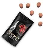 Fresas Liofilizadas en Chocolate - Dulces Mr Fudgesto - Delicia Premium - Sin Azúcar Agregada - Tentempié Saludable - Frutos Secos y Frutas Cubiertos de Cacao - 100g