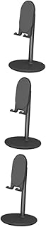3 Pçs Suporte Para Telefone Móvel Suporte De Metal Para Telefone Tablet Telefone Phablet Suporte De Vídeo Telefone Suporte Ao Suporte Para Carro Tablet Suporte De Telefone Hemobllo
