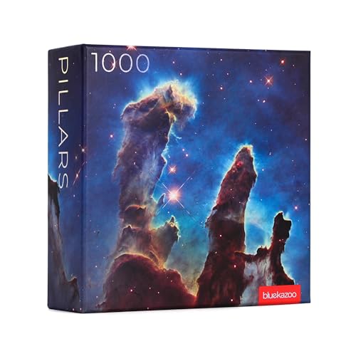 1,000 Piece Space Jigsaw Puzzle — Pillars by Blue Kazoo — Pillars Nebula Jigsaw Puzzle