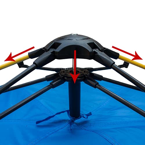 Carpa impermeable automática IKON MOTORSPORTS para 2-3 personas miniatura 7