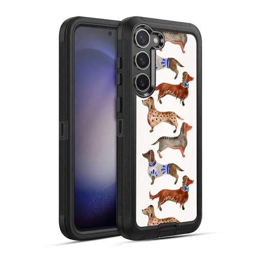 Coque Samsung S23+ 5G antichoc Cat Coquillette étui ultra-blindé teckels