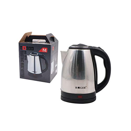 Wasserkocher, 1.2L Camping Wasserkocher Edelstahl Tee Kessel Wasserkessel für Küche Outdoor Hotel