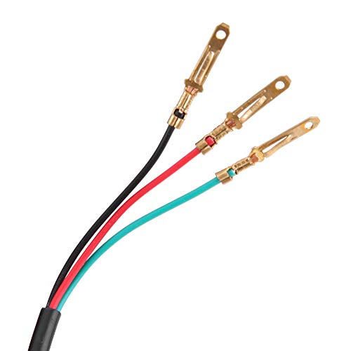 Close-up of Dweekiy 3-Speed Module Switch wiring