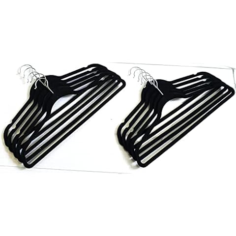 HEKTOR Slim Velvet Non-Slip Suit Hangers Pack Cover