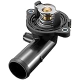 BDFHYK 902-852 Engine Coolant Thermostat Housing Assembly Compatible with Dodge 2011-2015 Durango, Compatible with Jeep 2018 Wrangler JK 2012-2017 Wrangler 2011-2015 Grand Cherokee 3.6L Replace 34774