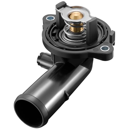 BDFHYK 902-852 Engine Coolant Thermostat Housing Assembly Compatible with Dodge 2011-2015 Durango, Compatible with Jeep 2018 Wrangler JK 2012-2017 Wrangler 2011-2015 Grand Cherokee 3.6L Replace 34774