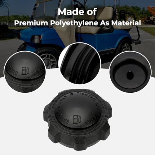 M MATI Fuel Tank Cap Fuel Cap Gas Cap for Club Car DS 1984-Up EZGO TXT 1994-Up Gas Golf Carts - Thumbnail 4