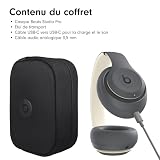 Beats Studio Pro - Casque sans fil avec Bluetooth et Réduction du bruit - Audio spatial personnalisé, Compatibilité Apple et Android - Gris cendre - 6