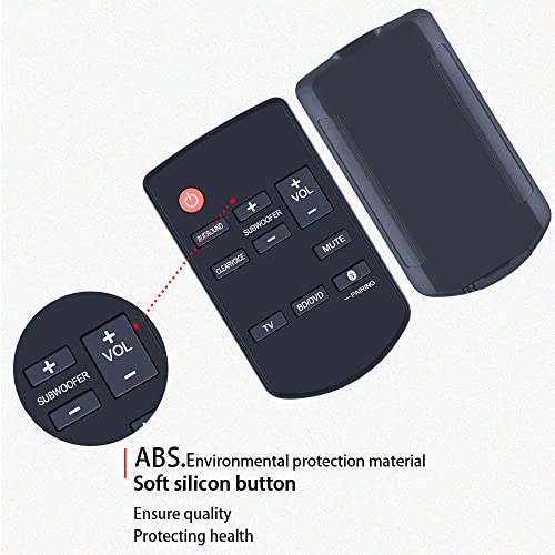 GOUYESHO N2QAYC000103 Remote Control Replacement for Panasonic Sound Bar SC-HTB18 SC-HTB18-EB SC-HTB18-EB-K SC-HTB18-EG SC-HTB18EG SC-HTB18-GJ SC-HTB18GJ SC-HTB18-GN SC-HTB18GN - Image 4