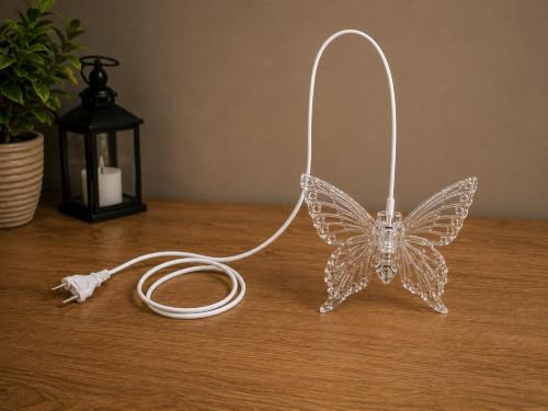 Image of Crystal Flying Bird Hanging Pendant Light Combo Pack of 2 | Decorative LED Wall Plug Lamp for Living Room, Bedroom, Home Decor | Luxury Bird Chandelier Hanging Light